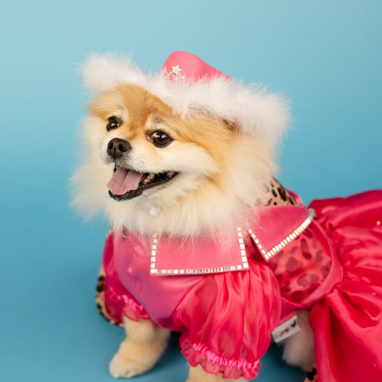 Doggy Parton, Dog and Cat Clothes, Leopard Notched Collar