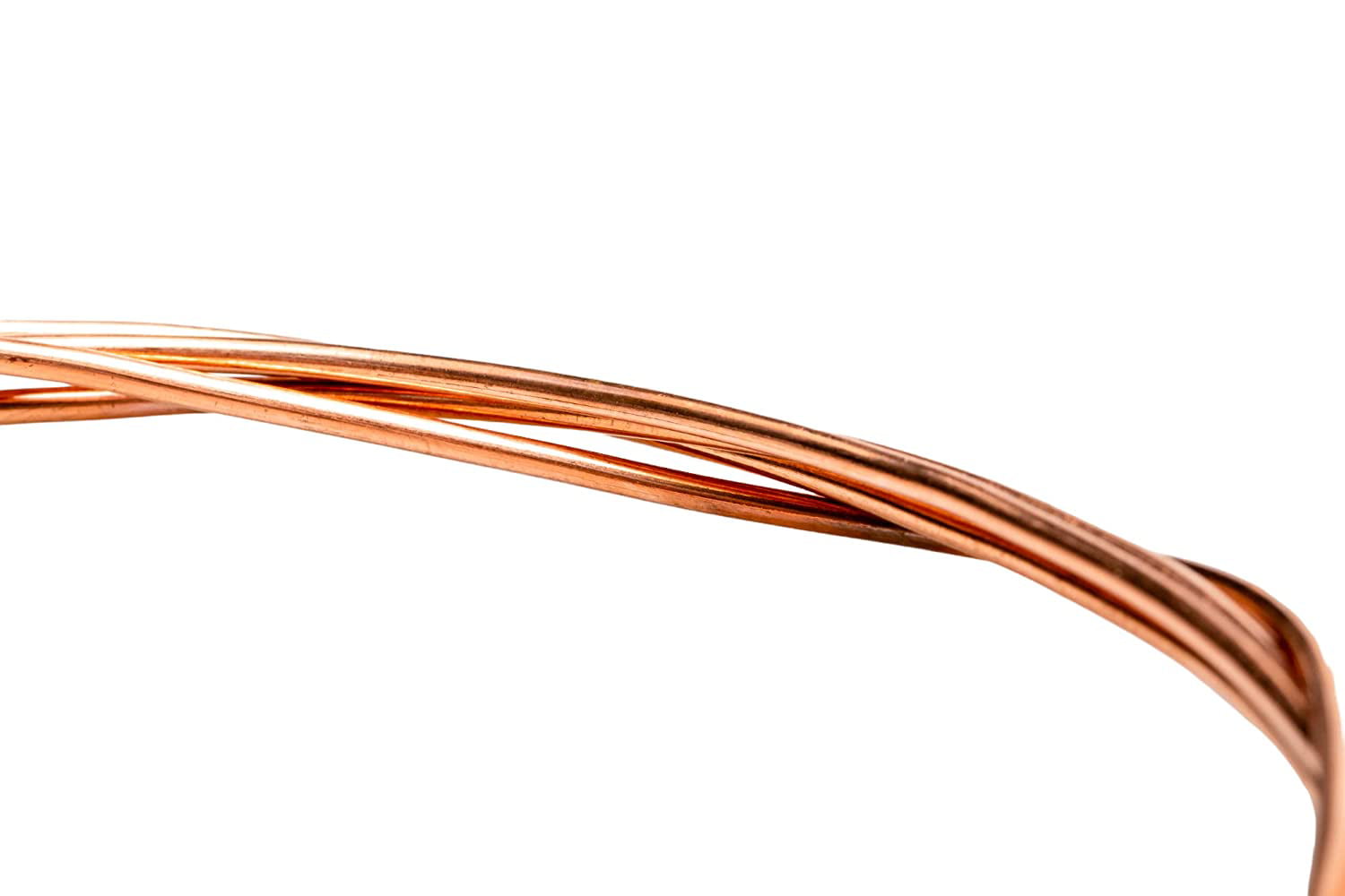 14 Ga Solid Bare Copper Round Wire 50 Ft. Coil (Dead Soft) 99.9% Pure