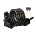 thumbnail image 1 of Candado de cadena de bicicleta 1,2 M Candado de cable de seguridad para bicicleta/scooter/kayak (negro) Ehuebsd Accesorios para bicicletas, 1 of 1