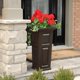 thumbnail image 4 of Macetas cuadradas elevadas for interiores y exteriores, plantas suculentas, plantas verdes, decoración de balcón, 4 of 4