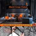 thumbnail image 4 of Tela espeluznante de Halloween en blanco, negro, morado y rojo, 72 x 30 pulgadas, decoración de Halloween para fiestas, tela espeluznante de Halloween en rojo sangre, decoración para exteriores, 4 of 4
