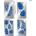 thumbnail image 3 of 4 Pcs Plant Leaves Metal Stencils Template Stainless Steel Drawing Painting Stencils for Card Making Spring Scrapbooking DIY Etched Dies Decoration Supplies DIY, 3 of 6