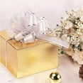 thumbnail image 2 of Cajas de regalo PACKQUEEN, 15 x 15 x 10 cm, color dorado con tapa, 30 unidades, 2 of 6