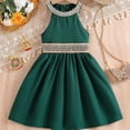 thumbnail image 5 of RMGVDSD Flower Girl Dresses Elegant Girls Dress With Lace Off Shoulder Birthday Party Gown Princess Dresses Summer Holiday Celebration 3-4 Years, 5 of 7
