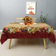 thumbnail image 5 of Fall Tablecloth, Fall Tablecloths for Rectangle Tables, Fall Table Cloths Rectangle 60 x 120 Inch, Autumn Pumpkin Thanksgiving Tablecloth, 5 of 6