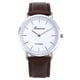 thumbnail image 1 of Reloj de correa de dos pines Reloj de mujer para hombre Reloj de cuarzo para estudiantes, 1 of 6