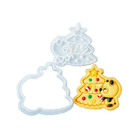 

Plastic Biscuit Cutters Cookie Cutters Bakeware Baking Tools Panda Shape 6 Types