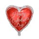 thumbnail image 4 of Globo de aluminio en forma de corazón de 18 pulgadas nuevo diseño de globo de amor con impresión de boda del Día de San Valentín occidental I LOVE YOU, 4 of 6