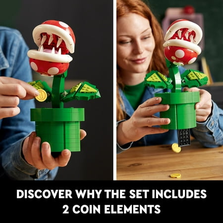 LEGO - Super Mario Piranha Plant Building Set for Adults 71426