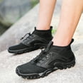thumbnail image 2 of WEAIXIMIUNG Men Sneakers Size 9 Men Sports Shoes Fashionable and Solid Color New Pattern Summer Mesh Breathable Thick Sole Hiking Shoes Quick Drying and Tracing Shoes, 2 of 9