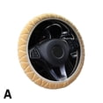thumbnail image 3 of Soft Winter Warm Plush Car Steering Wheel Cover Universal 37 38cm Steering Wheel Cover For Car, 3 of 8