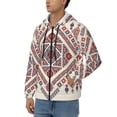 thumbnail image 3 of Kdxio Fashion Tatreez2 Print Men Hoodies Casual Hoodies for Men with Zip Pockets Full Zip Long Sleeve Sweatshirt Sports Hooded Jacket-Large, 3 of 5