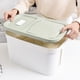 thumbnail image 2 of Contenedor de almacenamiento de arroz y alimentos, dispensador grande de harina de alimentos secos, arroz, contenedores grandes con tapas para Ki, 2 of 5