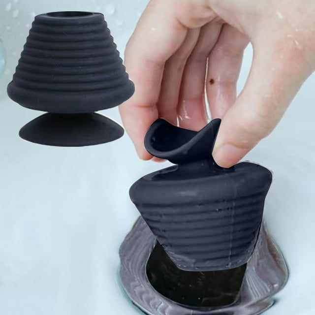 Universal Bathtub Drain Stopper Odor Plug Leak Proof Design for Tubs Wash & Mop Pools Seals