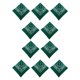 thumbnail image 2 of Greeniant Pañuelo de moda Bufanda cuadrada Paisley Diadema Senderismo Pañuelo moderno Accesorios multiusos Regalos Verde oscuro Verde oscuro 10piezas Greeniant CBP265230, 2 of 4