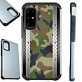 thumbnail image 1 of WORLD ACC Fusion Phone Case Compatible with Samsung Galaxy Note 20 Ultra Hybrid TPU Phone Cover (Multi Camo Crosshatch), 1 of 1