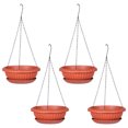 thumbnail image 1 of 4 Sets of Plastic Chlorophytum Flowerpots Hanging Flower Pots Plastic Flower Storage Containers, 1 of 8