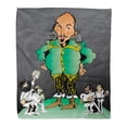 thumbnail image 1 of ASHLEIGH Flannel Throw Blanket Elizabethan of William Shakespeare and His Characters Hamlet Shakespearean Soft for Bed Sofa and Couch 58x80 Inches, 1 of 1