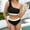 Black womens swimsuits, variant on Swimsuit for Women 2024 Pimelu Bikini Sets for Women Womens Two Piece Bathing Suits One Shoulder Fashion Color Block High Waist Swimwear Ladies Girls Athletic Swimsuits Beachwear