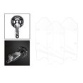 thumbnail image 3 of Cubierta de Manivela de Bicicleta Sunnimix Protector de Cuadro de Bicicleta, 3 of 8