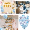 thumbnail image 5 of Paquete de 15 globos de fiesta, globo de confeti, juego de decoraciones con globos de 12 pulgadas, 5 of 5