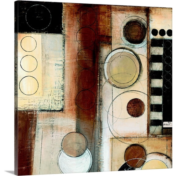 Great BIG Canvas | "Rush Hour I, Square" Canvas Wall Art - 30x30
