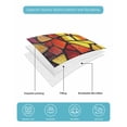 thumbnail image 5 of Blue Red Yellow Full Size Down Alternative Comforter, Lightweight Comforter Quilt Bedding Set with Pillow Shams Modern Colored Rainbow Stained Glass All Seasons Bed Comforter Duvet Insert 78"x90", 5 of 7