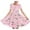 Multicolor, variant on Fatuov T-Shirt Dress for Girls Short Sleeve Crew Neck Comfortable Flowy Dress for Holiday Floral Print Loose Fit Summer Dress Size 11-12 Years