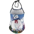 thumbnail image 2 of Ghostbusters StayPuft Children's One-piece Swimwear Halterneck Swimsuit Summer Beach Girl's Bathing Suits Breathable Beachwear, 2 of 7