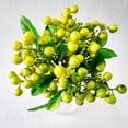 thumbnail image 3 of Gymnture Artificial Lifelike Berry Stems Shrub Holly Branch Decoration, 3 of 3