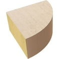 thumbnail image 6 of 2"W x 4"D x 4"H Classic Durham Rough Cedar Woodgrain TimberThane Corbel, Primed Tan, 6 of 6