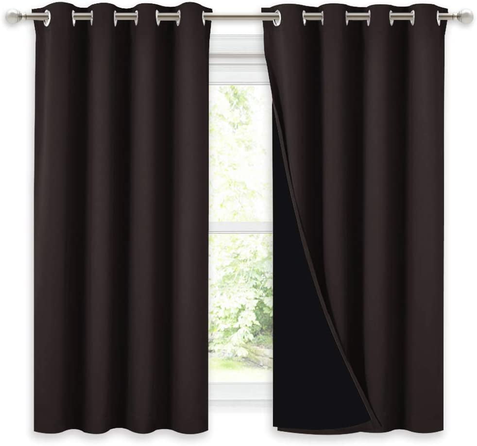 Spider-Man Thicken Blackout Curtains Solid Thermal Window Drapes Panels 1 Pair 