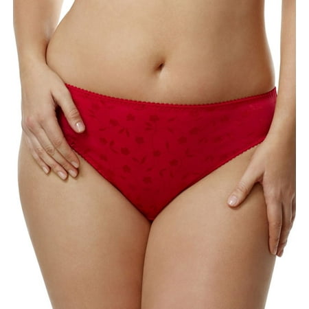 

Women s Elila 3405 Jacquard Panty (Red 7X)