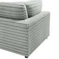thumbnail image 5 of Comfort Pointe Julia 4-piece Chofa Sectional in Plush Gray Cord-like Fabric, 5 of 12