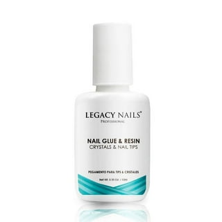 Legacy Nails Professional, 2pc Nail Resin Activator + Nail Glue and Resin, Water-resistant & Long-Lasting, Perfect for Gel and Acrylic
