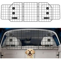 Car Dog Barrier for SUV, Adjustable Pet Divider Gate for Trunk Cargo Area,