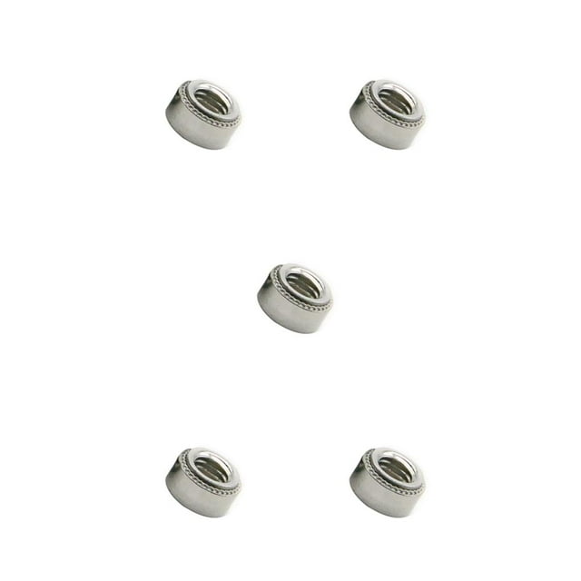 Youkk Acier Inoxydable CLS Écrou Auto-Clinching Boulons de Rivet Galvanisés Fins Attaches Industrielles Écrous de Pression Ensemble d'Outils Métriques M8-1 5Set