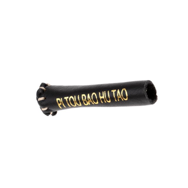 Couverture de Pointe de Billard en Cuir Noir Housse de Protection en Cuir Professionnelle en Cuir Housse de Protection en Cuir Housse de Remplacement Professionnelle en Cuir 10-11mm Bâton