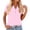 27# Pink, variant on Short Sleeve Tops for Women Henley Neck Button Down Casual Solid Tees Tops 2026 Summer Loose Fit Shirts Dark Blue 3XL