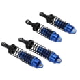 thumbnail image 1 of Amortiguadores traseros Baoblaze aleación de aluminio 4 piezas 1:10 RC Car azul, 1 of 3