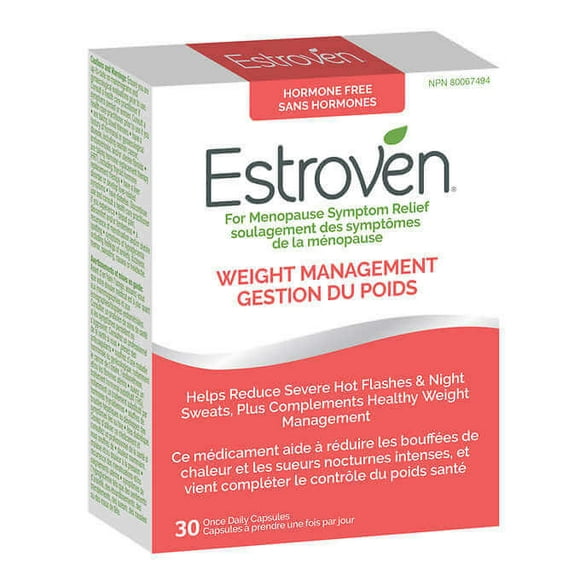 Estroven Weight Management - 2 x 30 Capsules | Hormonal Balance and Weight Support