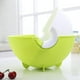 thumbnail image 4 of Colador de cocina 2 en 1, diseño ergonómico que ahorra espacio para un drenaje de agua eficiente y un fácil almacenamiento en su cocina (verde), 4 of 5