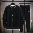 thumbnail image 5 of Ropa para hombre, camiseta blanca, camiseta lisa, ropa deportiva, chándal, pantalones estampados, conjuntos, trajes deportivos geniales, traje de lujo de 2 piezas, Kpop Xl, 5 of 5