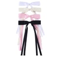 thumbnail image 1 of Pinza para el pelo con cinta y borla, pinza metálica con lazo largo, material de poliéster para mujeres/niñas, sujeción segura para cabello grueso, apta para fiestas/uso diario, 1 of 8
