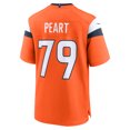thumbnail image 3 of Men's Nike Matt Peart  Orange Denver Broncos Team Game Jersey, 3 of 6