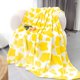 thumbnail image 1 of Mantas y mantas de color amarillo claro, manta amarilla ligera, suave y acogedora, lindos regalos morados para niños pequeños, adolescentes, niñas, mujeres, cumpleaños, 1 of 1