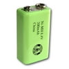 Exell 9V 200mAh NiMH 9V Rechargeable Battery Consumer Top FAST