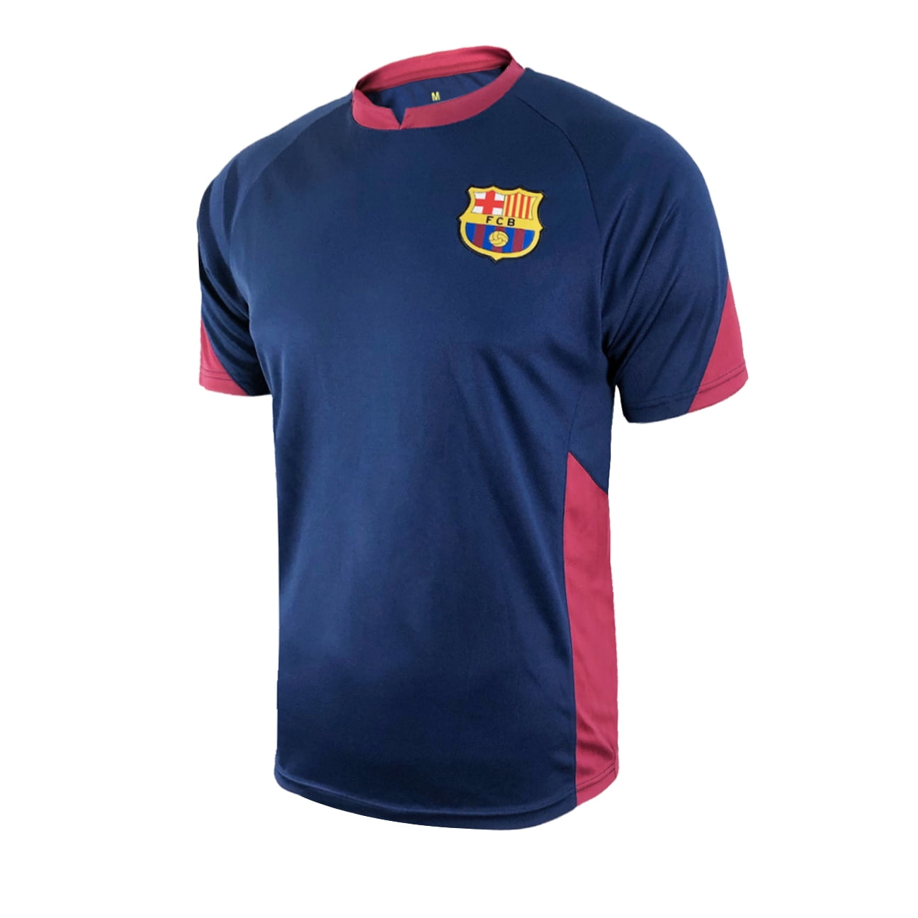 Licensed Product 100% Polyester Fútbol Club Barcelona Trainning Barça Fuchsia Child T-Shirt Child Size 