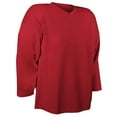 thumbnail image 2 of Faceoff Hockey Jersey, Adult Small, Scarlet, 2 of 2
