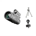 thumbnail image 2 of Telescopio Monocular Portátil HD con Prisma BAK4 de 12 X 50, Telescopio Iluminado para Observación de , Senderismo, Monocular, Juego, 2 of 5